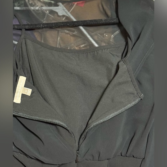 Banana Republic Elegant Black Long Sleeve Dress - Picture 6 of 6